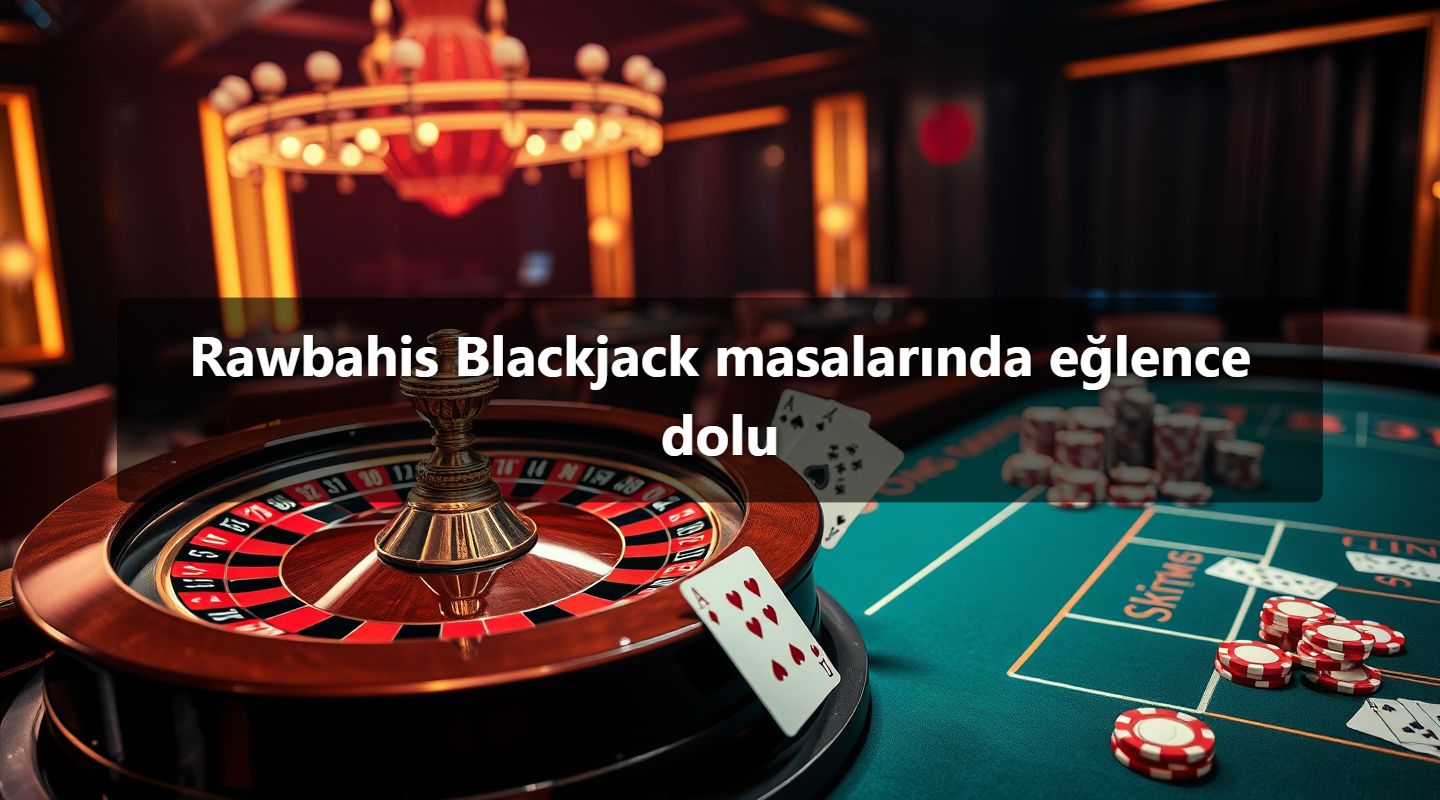 Rawbahis Blackjack masalarında eğlence dolu